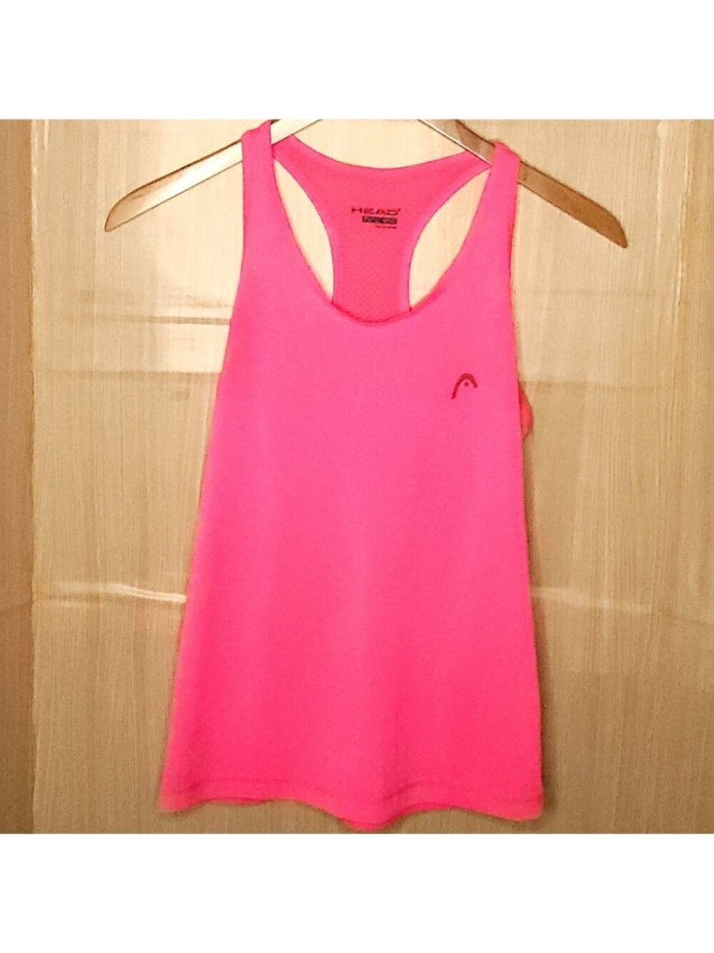 Head Womens Hot Pink Athletic Tank Top Small